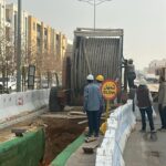 HDD drilling process in Saudi Arabia: Pilot Bore, Reaming, Pipe Pullback by Capstone KSA