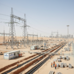 Civil infrastructure and road preparation project by Capstone Contracting KSA"